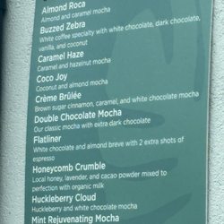 Ohana Coffee - Menu
