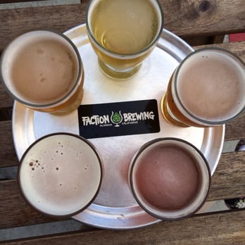 Faction Brewing - Flights! - Breweries Near Me - Alameda, California Faction Brewing - Flights! - Breweries Near Me - Alameda, California