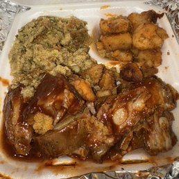 Rib Tip Dinner