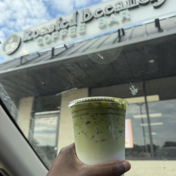 Roasted Beeanery Coffee Bar - Iced Lavender Matcha From Roasted Beeanery - Coffee & Tea Near Me - Midlothian, Texas Roasted Beeanery Coffee Bar - Iced Lavender Matcha From Roasted Beeanery - Coffee & Tea Near Me - Midlothian, Texas