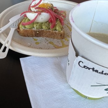 Aglaïa Coffee & Tea - Cortado and avocado toast were both excellent. - Coffee & Tea Near Me - Chicago, Illinois Aglaïa Coffee & Tea - Cortado and avocado toast were both excellent. - Coffee & Tea Near Me - Chicago, Illinois