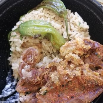 Cafe Bon Bon - Soft shell crab with pineapple fried rice - Coffee & Tea Near Me - Richmond Hill, Ontario