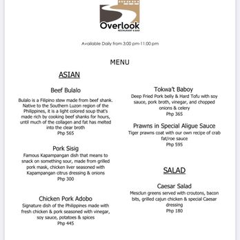 Overlook Restaurant & Bar - American Near Me - Angeles, PAM