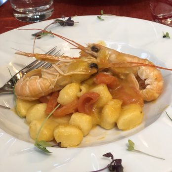 Osteria da Nico - Gnocchi with shrimp - Italian Near Me - Venezia, VE