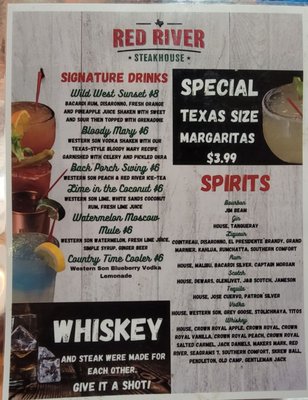 Menu photo 2 Red River Steakhouse Amarillo, TX