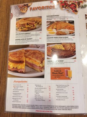 Menu photo 2 Denny's Guadalajara, Jalisco, JAL