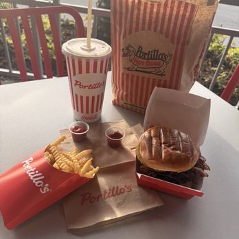 Portillo's - Rodeo burger meal large - Hot Dogs Near Me - Orlando, Florida