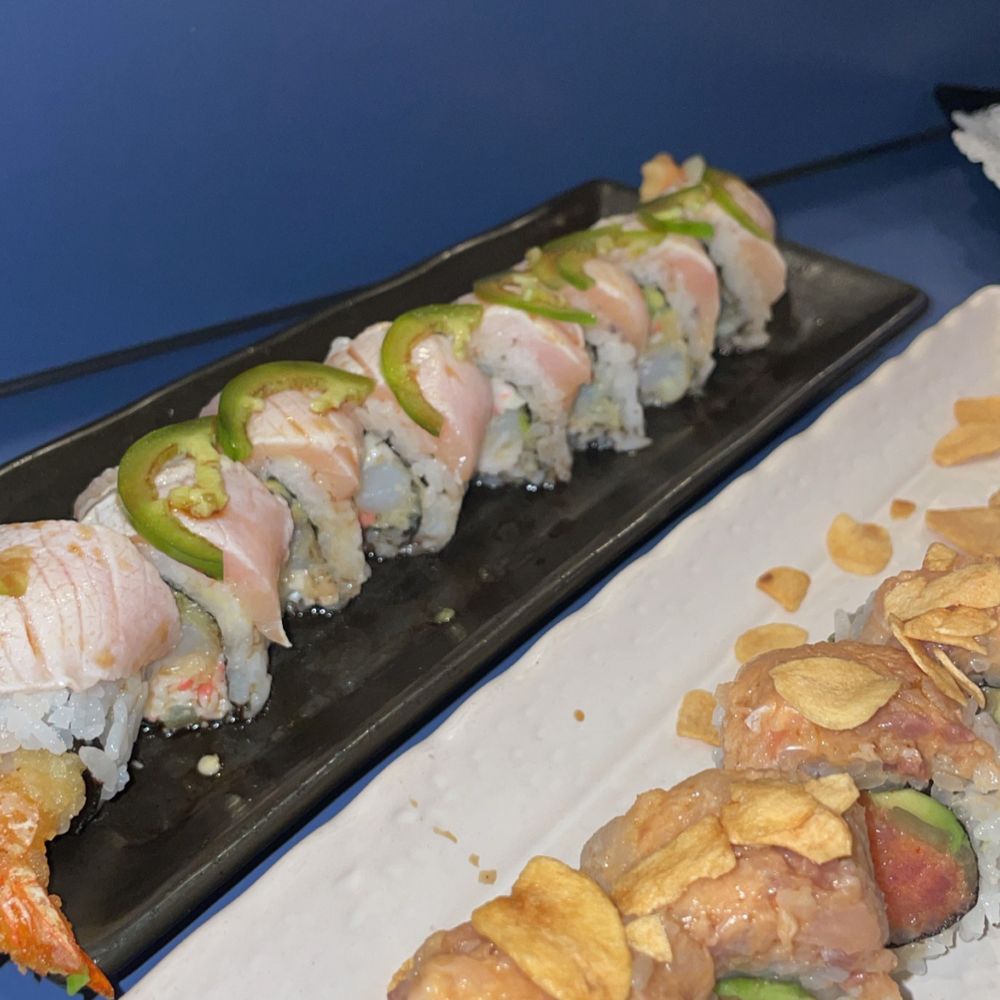 Malulu Sushi - Left: Moana Roll - Sushi Bars Near Me - San Clemente, California Malulu Sushi - Left: Moana Roll - Sushi Bars Near Me - San Clemente, California