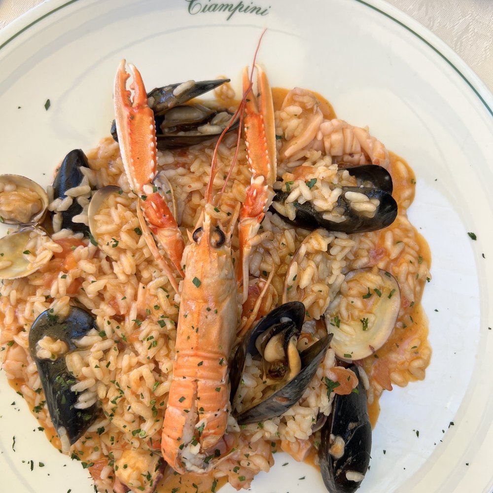 Caffè Ciampini - Seafood risotto. - Cafes Near Me - Rome, RM Caffè Ciampini - Seafood risotto. - Cafes Near Me - Rome, RM
