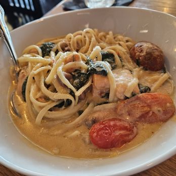 Primrose Table - Salmon pasta with lemon  cream sauce - Desserts Near Me - Murfreesboro, Tennessee