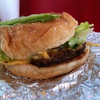 Five Guys - Piece of lettuce on top was a little strange, but no object to a fantastic lunch experience. - Burgers Near Me - Panama City Beach, Florida Five Guys - Piece of lettuce on top was a little strange, but no object to a fantastic lunch experience. - Burgers Near Me - Panama City Beach, Florida