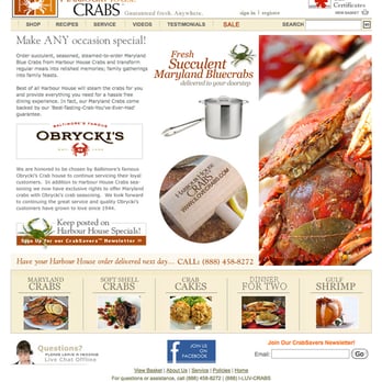 Dynamic Concepts - Dynamic Concepts helped Captain Bob's Crabs with custom prostores design, and advanced product management. - Web Design Near Me - Irvine, California Dynamic Concepts - Dynamic Concepts helped Captain Bob's Crabs with custom prostores design, and advanced product management. - Web Design Near Me - Irvine, California