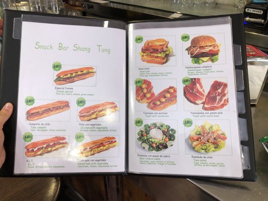 Menu photo 3 Shung Tung Barcelona, B