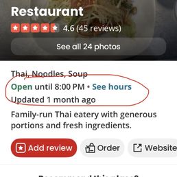 Closed. Closed.