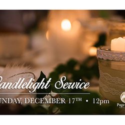 Page-Theus Funeral Home - Join Our Candlelight Service Sunday, Dec. 17th at 12pm