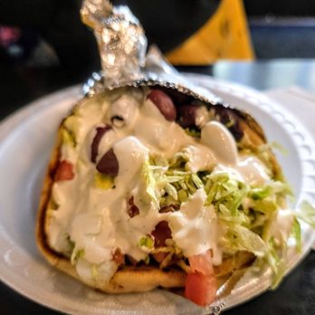 The Halal Guys - Beef Gyro Sandwich at The Halal Guys South Bay Center - Middle Eastern Near Me - Boston, Massachusetts The Halal Guys - Beef Gyro Sandwich at The Halal Guys South Bay Center - Middle Eastern Near Me - Boston, Massachusetts