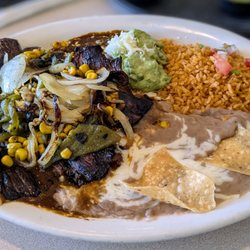 Las Fuentes - Carne a la Tampiqueña. Mmm.