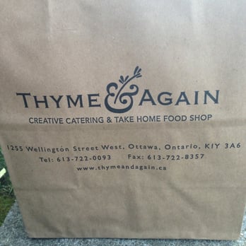 Thyme & Again - Caterers Near Me - Ottawa, Ontario