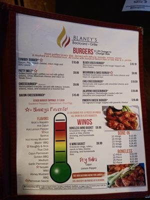 Menu photo 2 Blaney's Backyard Grille Elgin, SC Menu photo 2 Blaney's Backyard Grille Elgin, SC