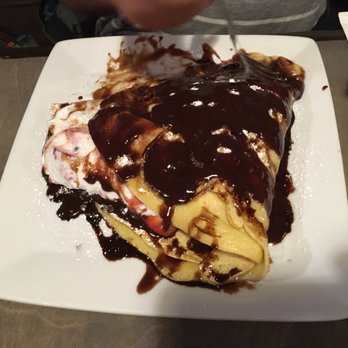 The Pan - Nutella crepe with bananas and strawberries. - Breakfast & Brunch Near Me - Lomita, California The Pan - Nutella crepe with bananas and strawberries. - Breakfast & Brunch Near Me - Lomita, California