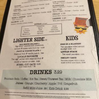 Family Barn- Surfside Beach - Inside menu - Southern Near Me - Surfside Beach, South Carolina