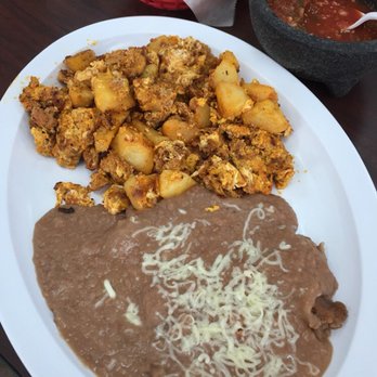Caminos de Michoacan - Chorizo, eggs and potatoes - Mexican Near Me - Memphis, Tennessee