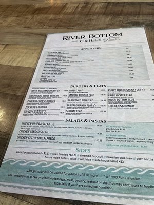 Menu photo 2 Stanfield's River Bottom Grill Florence, AL Menu photo 2 Stanfield's River Bottom Grill Florence, AL