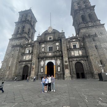 Hermandad - At the basilica in Puebla with my cousins and wife - Translation Services Near Me - Santa Ana, California Hermandad - At the basilica in Puebla with my cousins and wife - Translation Services Near Me - Santa Ana, California