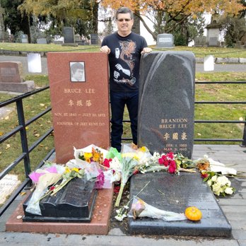 Bruce Lee and Brandon Lee Gravesite - 11.02.2024
I'm so thankful for the opportunity to visit - Landmarks & Historical Buildings Near Me - Seattle, Washington Bruce Lee and Brandon Lee Gravesite - 11.02.2024
I'm so thankful for the opportunity to visit - Landmarks & Historical Buildings Near Me - Seattle, Washington