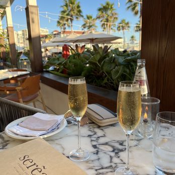 Hotel del Coronado, Curio Collection by Hilton - Serea for dinner on our first night - Coronado, CA