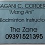 Photo of Isagani Cordero - Badminton Pro Coach