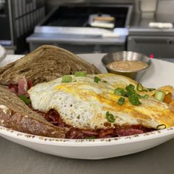 The Bistro Restaurant & Bar - Breakfast corn beef hash