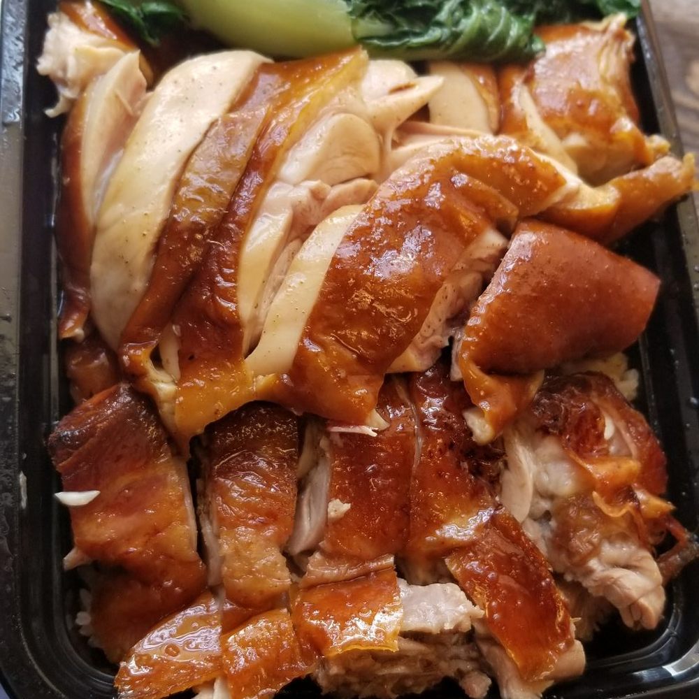 Tasty Box - Soy sauce chicken and roast duck over rice. - Cantonese Near Me - Diamond Bar, California Tasty Box - Soy sauce chicken and roast duck over rice. - Cantonese Near Me - Diamond Bar, California