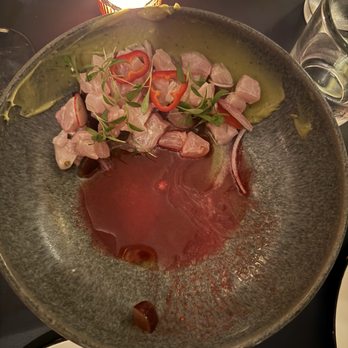 Loreto - Yellowtail ceviche - Seafood Near Me - Los Angeles, California