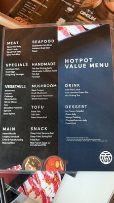Menu photo 5 Awesome Hotpot & BBQ Richmond Hill, ON