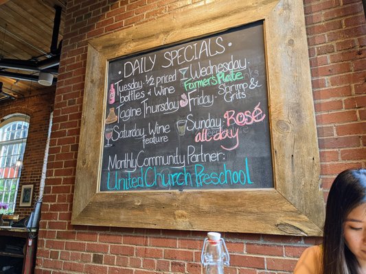 Menu photo 3 Tandem Carrboro, NC