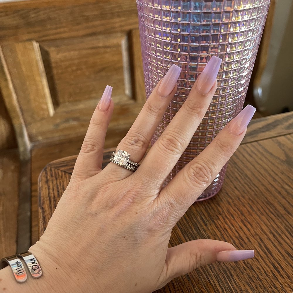 Royal Nails Spa - Purple ombré nails - Nail Salons Near Me - Gilroy, California Royal Nails Spa - Purple ombré nails - Nail Salons Near Me - Gilroy, California