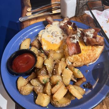 Southern Cross Kitchen - Open Faced Biscuit Sandwich - Southern Near Me - Conshohocken, Pennsylvania