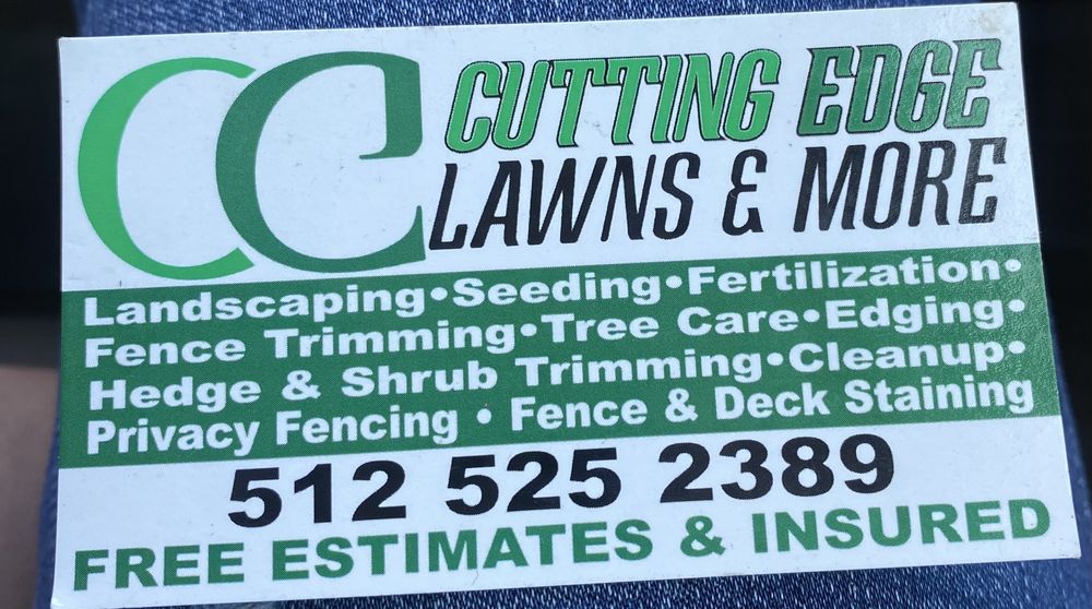 CUTTING EDGE LAWNS AND MORE Updated August 2024 Copperas Cove