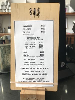 Menu photo 7 Three Pines Coffee Salt Lake City, UT Menu photo 7 Three Pines Coffee Salt Lake City, UT