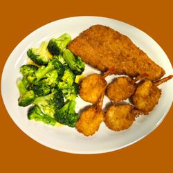 Kida's Grill - Shrimp & Fish Dinner