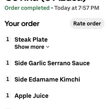 WaBa Grill - Says edamame kimchi but it's really not - Fast Food Near Me - West Covina, California WaBa Grill - Says edamame kimchi but it's really not - Fast Food Near Me - West Covina, California