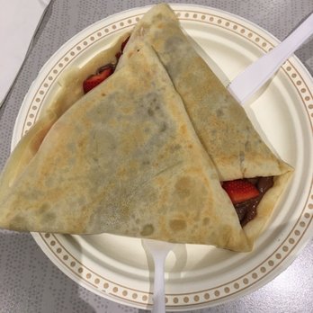 Crepe Delicious - Red and black crepe - Desserts Near Me - Ottawa, Ontario