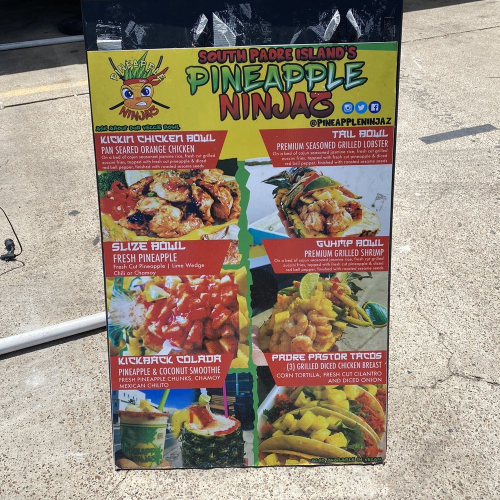 Pineapple Ninjaz - Food Trucks Near Me - South Padre Island, Texas Pineapple Ninjaz - Food Trucks Near Me - South Padre Island, Texas