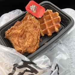 KFC - Delicious chicken and waffles