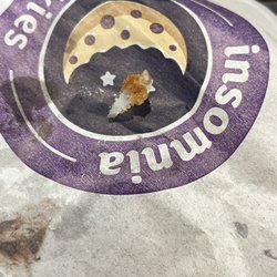 Insomnia Cookies - Tape or plastic in my cookie