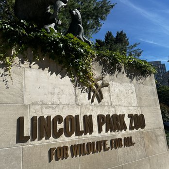 Lincoln Park Zoo - Sign - Zoos Near Me - Chicago, Illinois