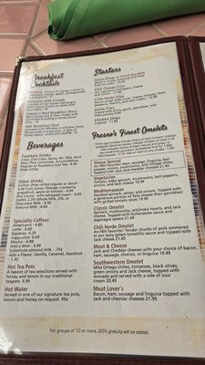 Menu photo 3 Fresno Breakfast House Fresno, CA