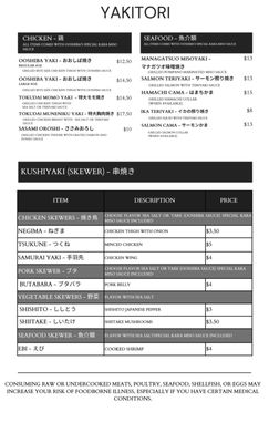 Ooshiba Yakitori & Sushi by null