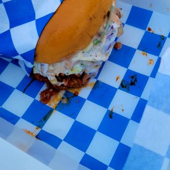 Heatwaves - Mild Chicken sando- had some kind of sweetness to it and had absolutely no spice. - Chicken Shop Near Me - Pacific Grove, California